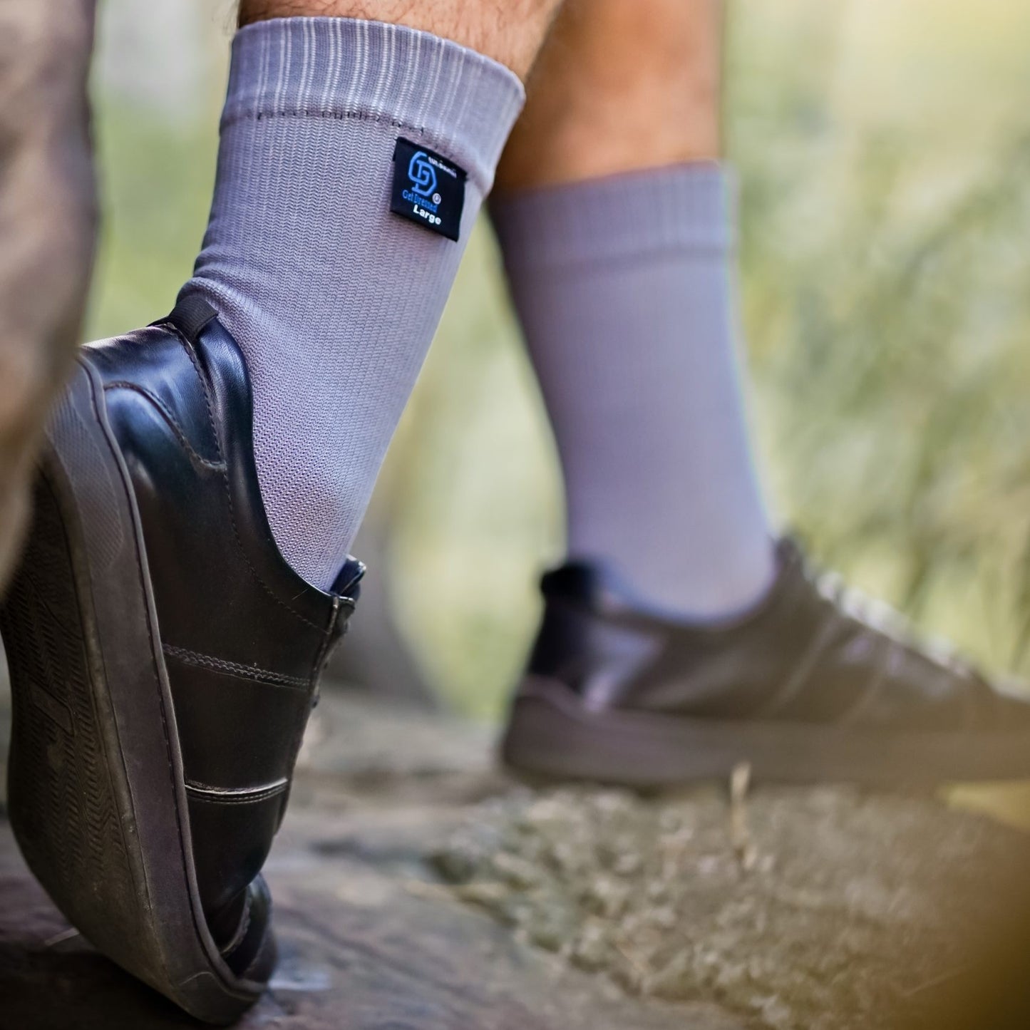 Get Dressed waterproof socks with triple-layer protection—designed for outdoor adventures, hiking, and wudhu. Breathable, durable, and fully waterproof for all-weather comfort.