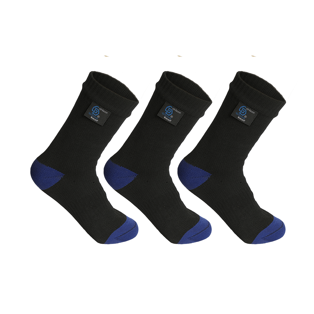 Get Dressed waterproof socks with triple-layer protection—designed for outdoor adventures, hiking, and wudhu. Breathable, durable, and fully waterproof for all-weather comfort.