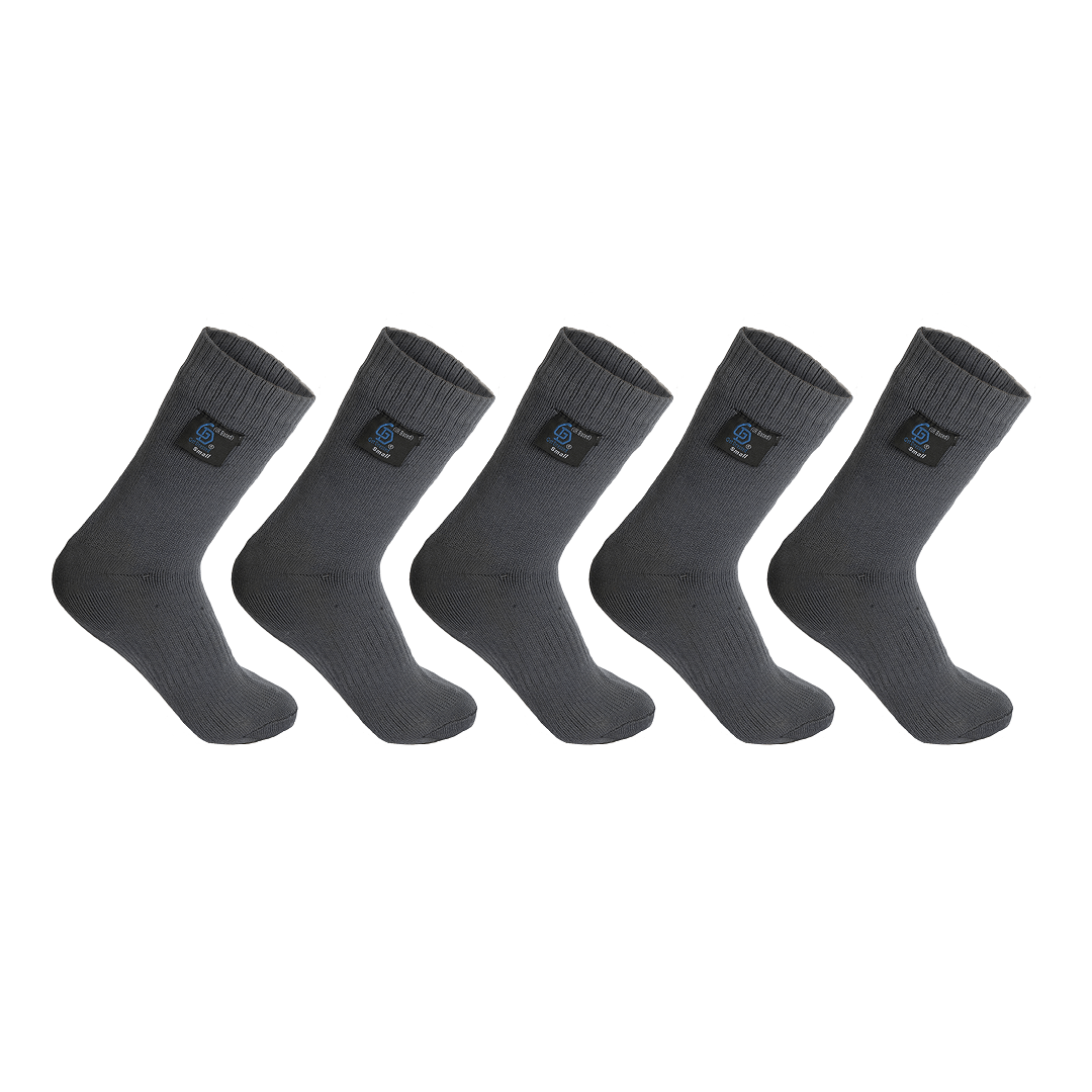 Get Dressed waterproof socks with triple-layer protection—designed for outdoor adventures, hiking, and wudhu. Breathable, durable, and fully waterproof for all-weather comfort.